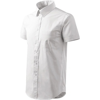 Pánska košeľa s krátkym rukávom biela
