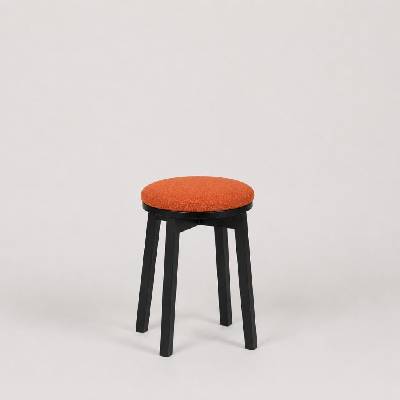 Stima TABURET 03 černá LUX terracotta 10