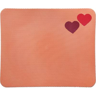 Vylen Barevná nástěnka se srdíčkem Oranžová 660 x 805 mm