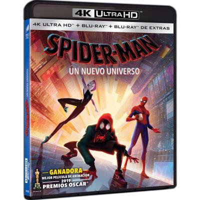 Sony Spider-Man: A Nuevo Universo (4K Ultra-HD + Blu-ray) - SV-T-841