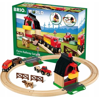 Brio Vláčkodráha u farmy, 20 dílů[33719] – Hledejceny.cz