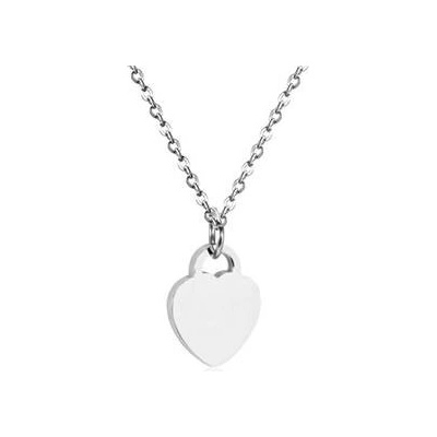 Šperky4U Ocelový řetízek se srdíčkem OPD0185-ST