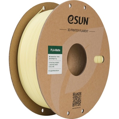 eSUN PLA-Matte Almond Yellow - 1, 75 mm / 1000 g (PLA-MT175O-AY1P1)