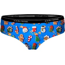 John frank Dámské kahotky WJFD H53 CH CANDY CANE modrá