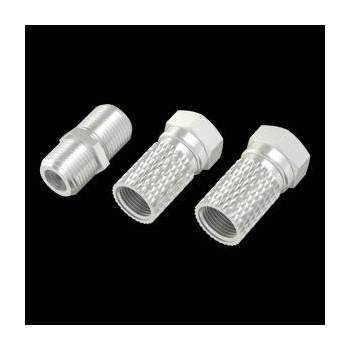 Hama Комплект SAT адаптери 2 x F-мъжки + F-женски(00305119)