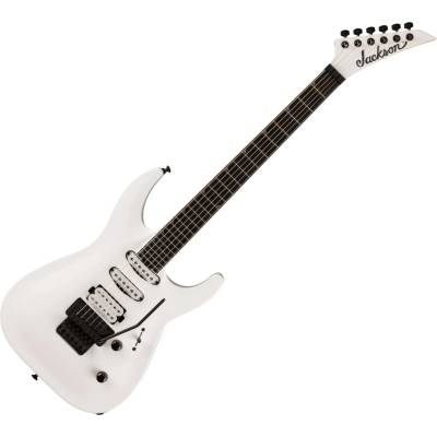 Jackson Pro Plus Series Soloist SLA3 EB Snow White Електрическа китара