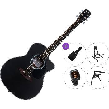 Pasadena PGC-100 Premium SET Black Джъмбо китара