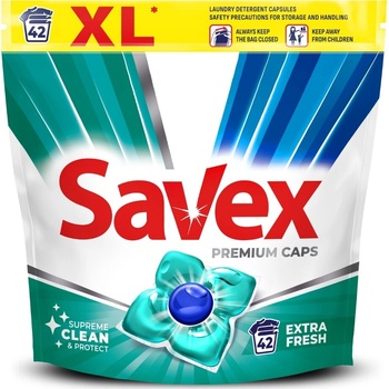 Savex Super Caps Extra Fresh Kapsule na pranie 42 PD