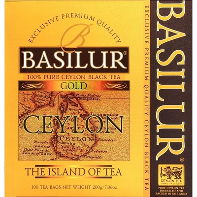 Basilur Island of Tea Gold nel 100 x 2 g