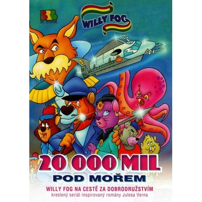 Willy Fog 20.000 mil pod mořem DVD