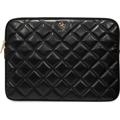 Guess PU Quilted 4G Metal Logo Computer Sleeve 13/14" čierne GUCS14ZPSQSSGK