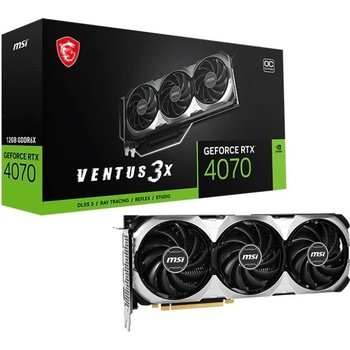 MSI GeForce RTX 4070 VENTUS 3X E 12G OC