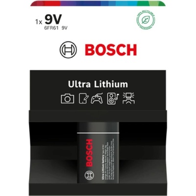 BOSCH Ultra Lithium 9V 1 ks 6FR61UL1B-00