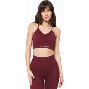 Carpatree Спортен сутиен Carpatree Allure Seamless burgundy