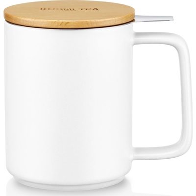 Kusmi Чаша халба Kusmi с инфузор 480 мл бяла (TISAKUSMI48CLBLANC)