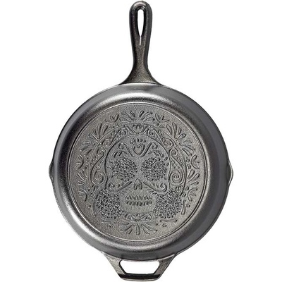 LODGE litinová pánev 2 madla Wanderlust 26 cm