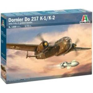 Italeri Комплект модел самолет 1488 - Do 217K с Fritz X (1: 72)