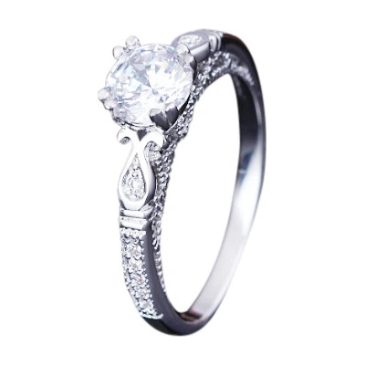 Majya Stříbrný prsten KYLIE 10284 5