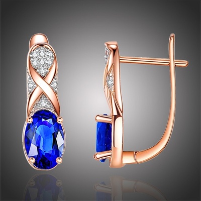 Éternelle Swarovski Elements Brisa E-KZCE320 modrá