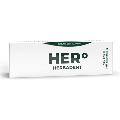 Herbadent Hero mezizubní gel s fluoridy 25 g