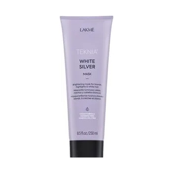 Lakmé Teknia White Silver Mask Неутрализираща маска за платинено руса и сива коса 250 ml