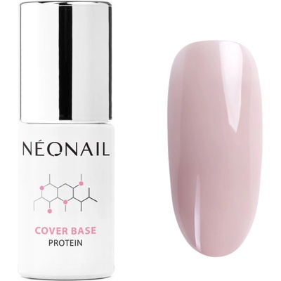 NeoNail Cover Base Protein основен лак за нокти с гел цвят Sand Nude 7, 2ml