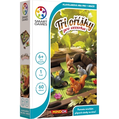 Mindok Tři oříšky pro veverku