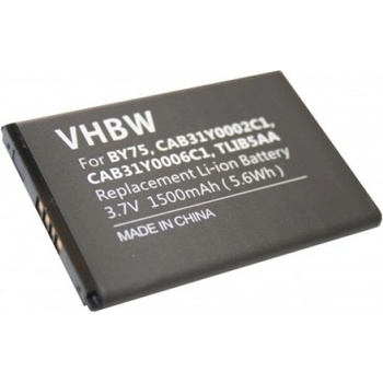 Image 1 of VHBW Батерия за Alcatel OT-960 / OT-C995S, 1500 mAh (800103814)