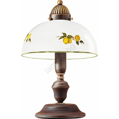 Kolarz 731.73. 126 - Настолна лампа NONNA 1xE27/75W/230V с лимонов мотив (KL0369)