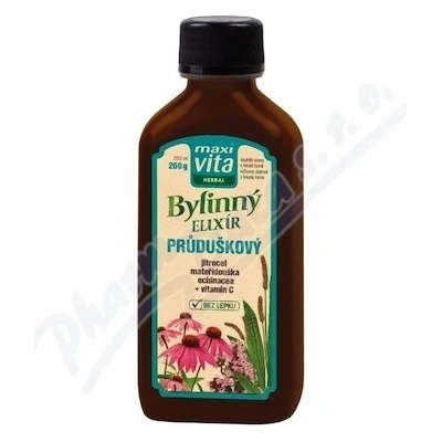 MaxiVita Herbal bylinný elixír Imunita pre deti 200 ml