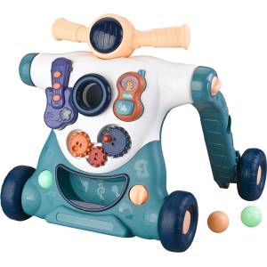 Moeto Bebe BabyDan - Проходилка ActiSteps 4in1 Baby Activity Walker Blue (1200205) Проходилка