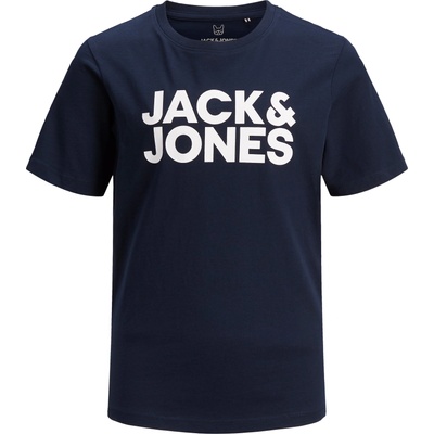 JACK & JONES Тениска 'Ecorp' синьо, размер 140