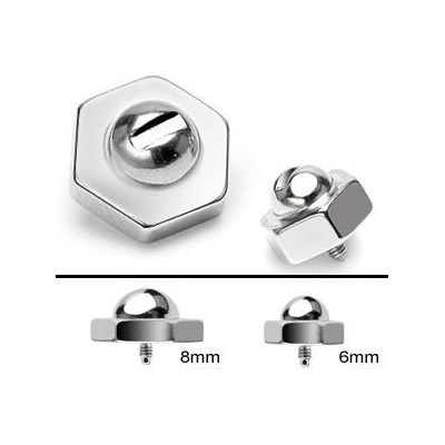 Šperky4U microdermal ozdobná část šroub MD01006-6