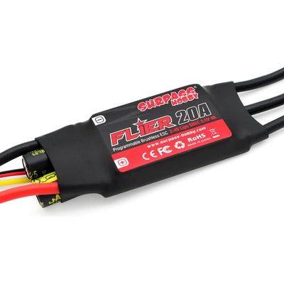 Surpass Hobby Regulátor otáček 20A FLIER V2 32 bit SBEC 4A