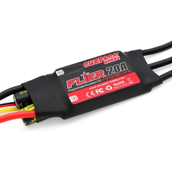 Surpass Hobby Regulátor otáček 20A FLIER V2 32 bit SBEC 4A