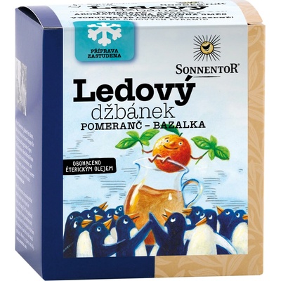 Sonnentor LEDOVÝ DŽBÁNEK Pomeranč bazalka BIO 16 x 2,5 g