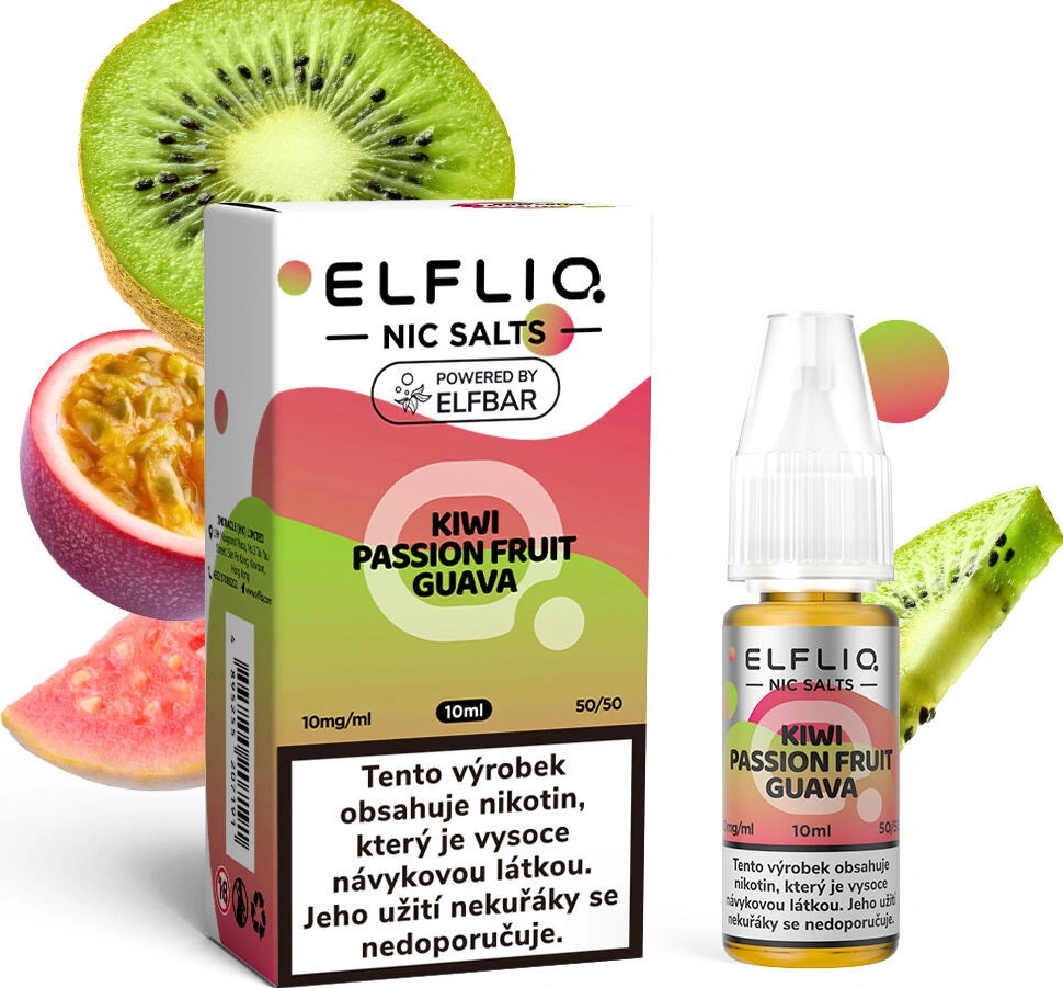 ELF LIQ Kiwi Passionfruit Guava 10 ml 10 mg