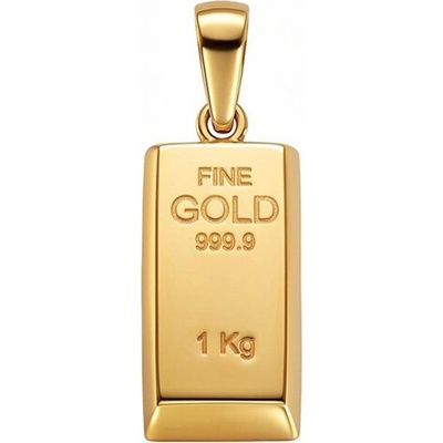 Luxur přívěsek Bullion ze žlutého zlata 585 14 2 1421.0Z00.0.00.000.23 – Zbozi.Blesk.cz