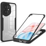 Techsuit Калъф за Honor 400 - Techsuit - ColorVerse 360 Series + Screen Protector - Черен