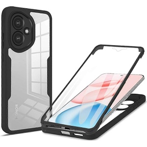 Techsuit Калъф за Honor 400 - Techsuit - ColorVerse 360 Series + Screen Protector - Черен