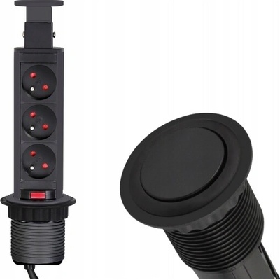 Design Light LIFTBOX-CZ-3FR-U-01 černá