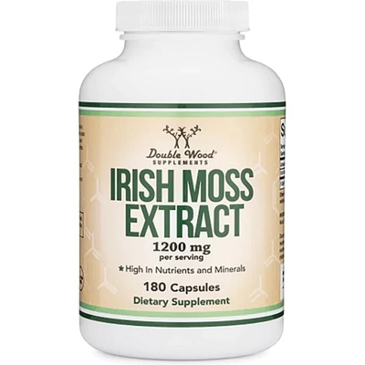 Double Wood Supplements Irish Moss Extract, 180 капсули, Double Wood