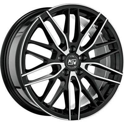 MSW 72 8x18 5x112 ET28 gloss black polished