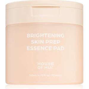 House of Hur Brightening Skin Prep Essence Pad тонизиращи възглавнички да уеднакви цвета на кожата 140ml