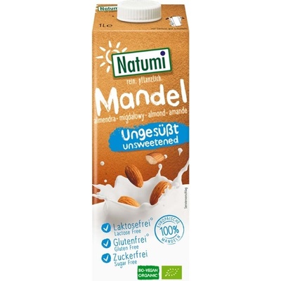 Natumi MANDLOVÝ NÁPOJ NESLAZENÝ BIO 1 l