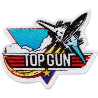 Nažehlovačka Top Gun stíhačka 5,5 x 7 cm Monoquick