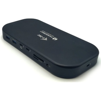 i-Tec Thunderbolt 3/USB-C Dual 4K Docking Station + USB-C to DisplayPort Cable (1,5 m) + Power Delivery 60W TB3HDMIDOCKPD