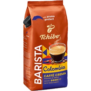 Tchibo Кафе на зърна Tchibo Barista Caffe Crema Colombia, 1 кг