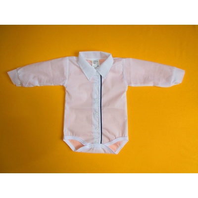 Arex ČR Slavnostní kojenecká košile body bílá