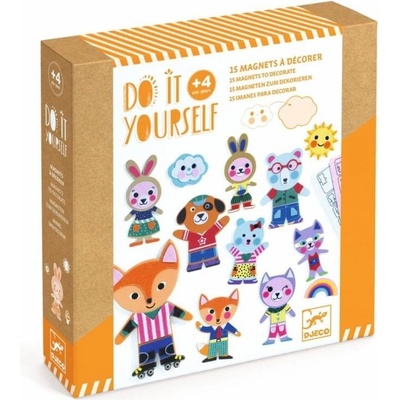 DJECO DIY Magnety k dotvoření Funky family